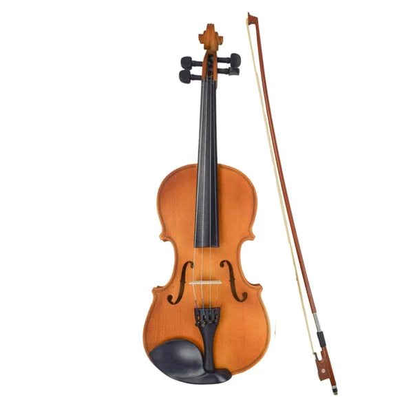 Vault   Enorm   Solid   Spruce   Top   4/4   Violin   with   Bow,   Rosin   &   Case   (Outfit)   -   Natural