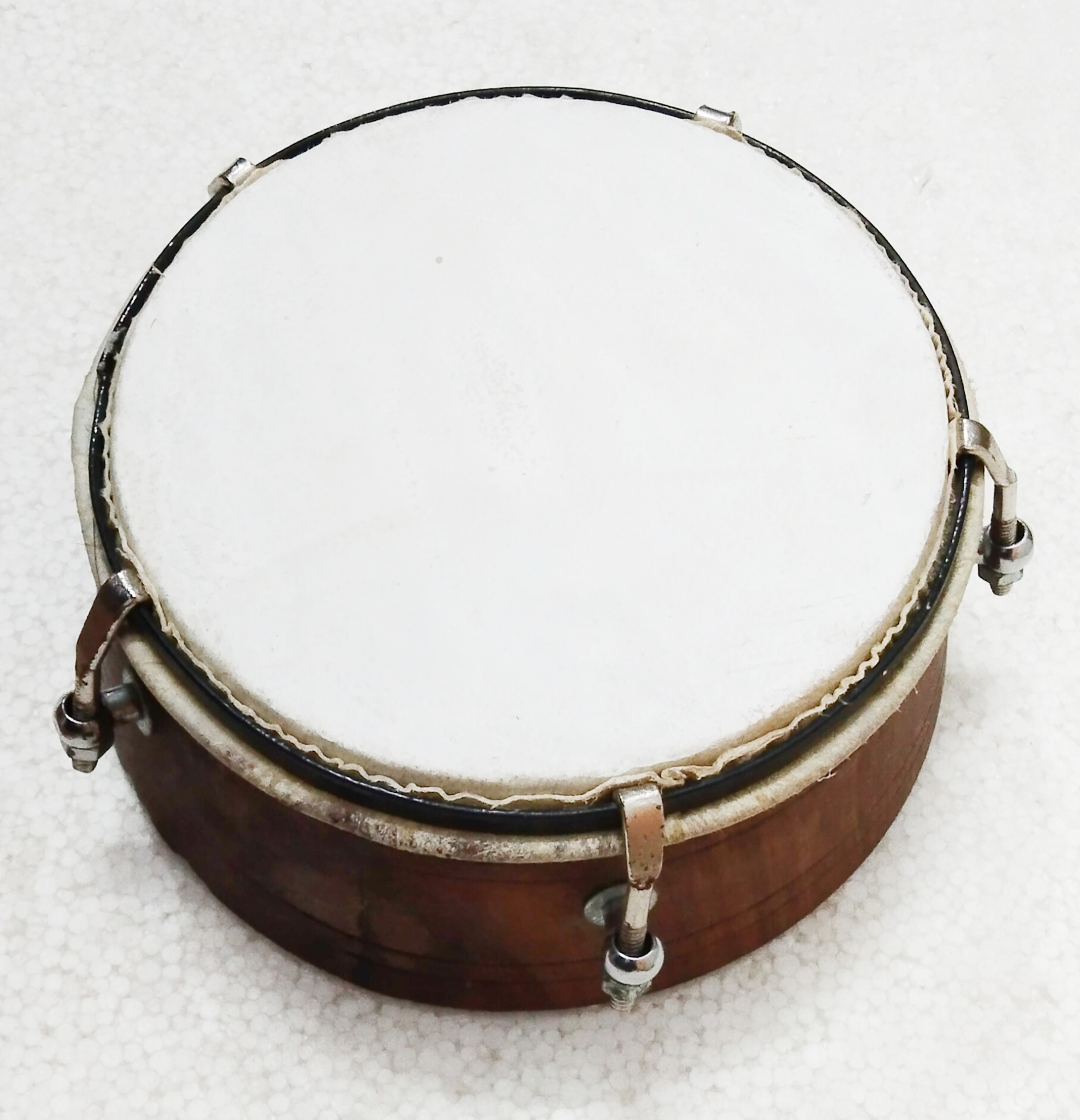 KHANJEERA /DHAPLI WOODEN HAND DURM MUSIC INSTRUMENT